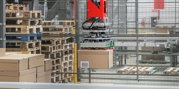 Robots Industriales / Robotización / Cobots Brea de Tajo · Robot Paletizador y Despaletizador de Cajas